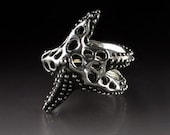 Starfish Ring from my Fusion Collection - Sterling Silver