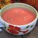 Soy Bowl Candle, Orange Clove, Orange, Floral Bowl, 20 Ounces