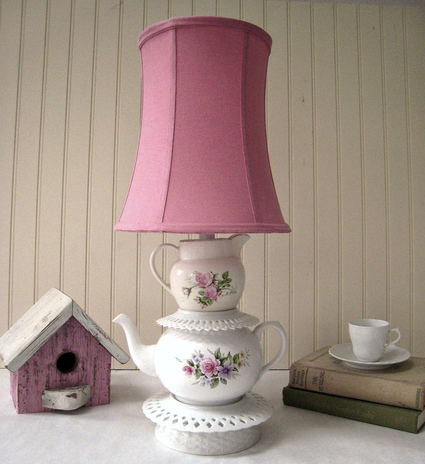 teacup lamp