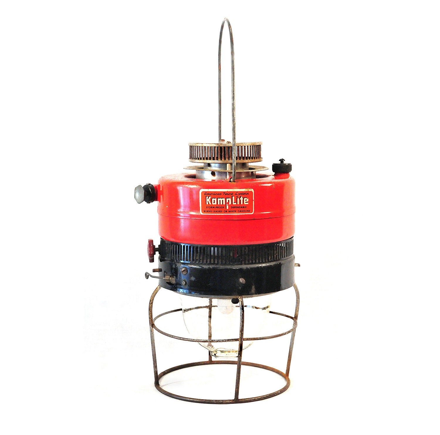 Inverted Kamplite Lantern IL11A 1950's Rare by TheAtomicAttic