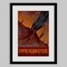Travel Poster - Cryptic Region Geysers - Mars - 13X19