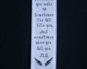 Sandman Bookmark - Falling