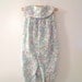 1970's Sleeveless French Floral Romper