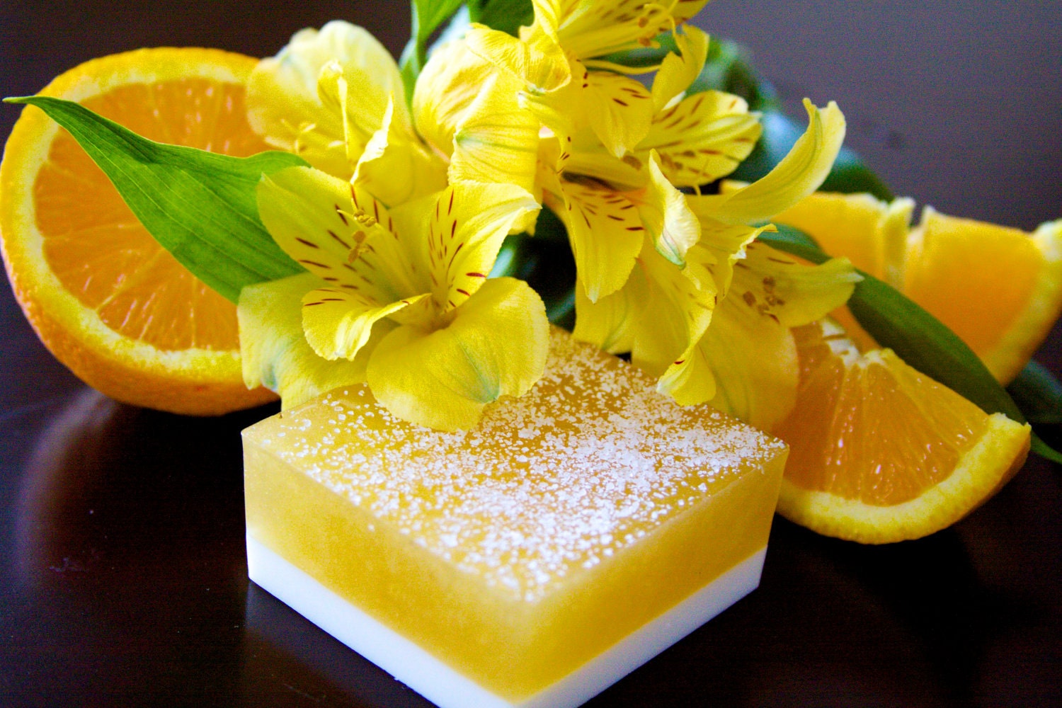 Salt Bar- Orange Salt Bar- Glycerin soap