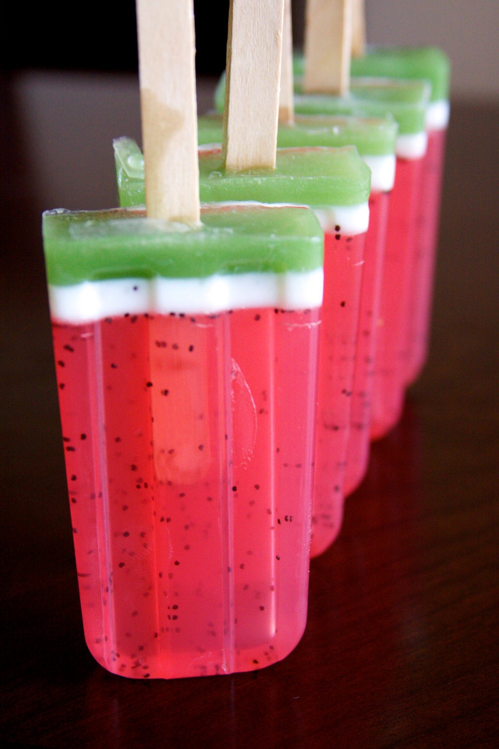 Popsicle Soap- Watermelon Popsicle Soap - Glycerin Soap