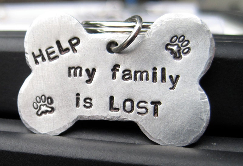 Pet ID Tag - Dog Bone