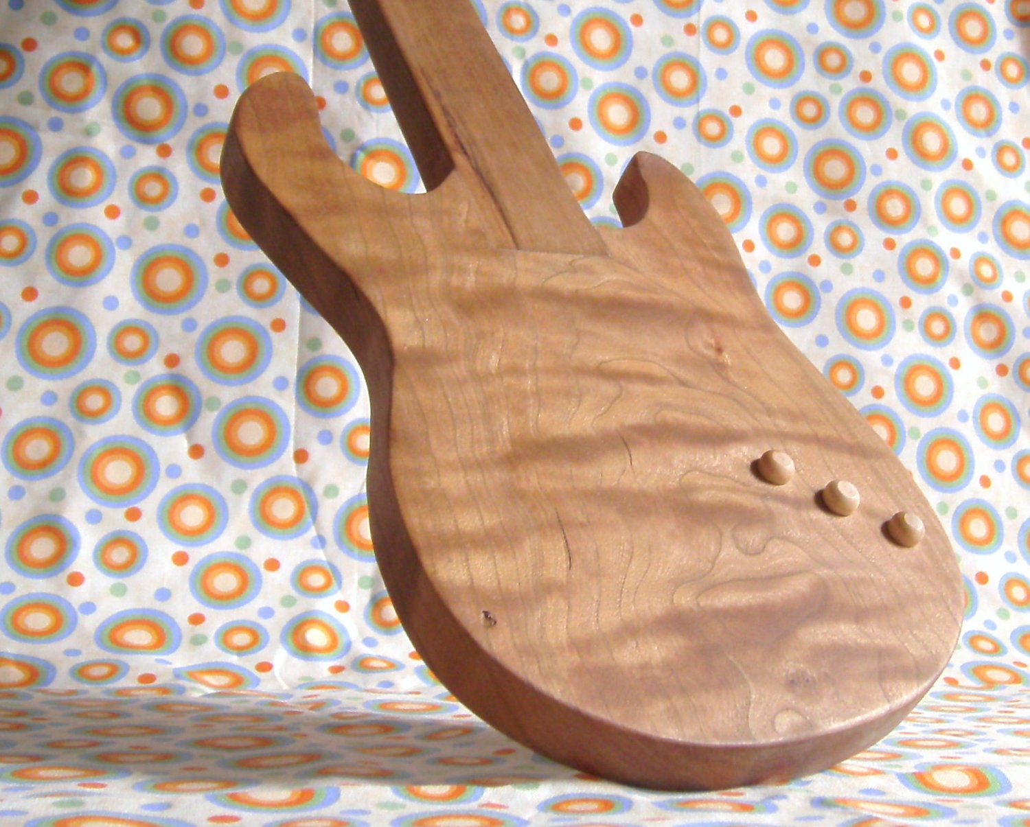 Natural Wooden Toy Guitar, Organic Toys