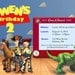 Birthday Invitation: Toy Story