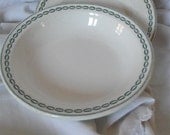 Two superb French Antique Dishes SARREGUEMINES Style Empire