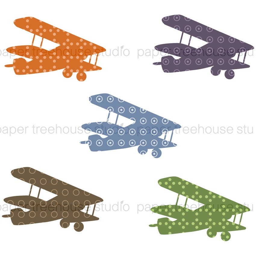 Baby Airplane Clipart