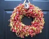 FSU Seminoles Curly Ribbon Wreath