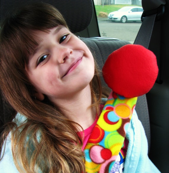 Seatbelt Cover Car Comfort Toddler Child Travel Pillow by SleepyTimez - Work Trucks