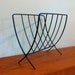 Modern Metal Magazine Rack