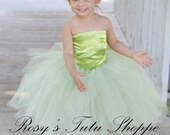 Princess Tiana/Princess and the Frog Inspired Tutu Dress (up to a 21" waist) Il_170x135