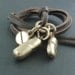 Pill Necklace Bronze Pill Pendant on Leather - Nurse, Doctor, Rehab and Rave