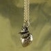 Anatomical Heart Necklace - Bronze Anatomical Heart Pendant on 24" Gold Plated Chain