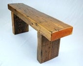 Reclaimed Fir Timber Frame Bench