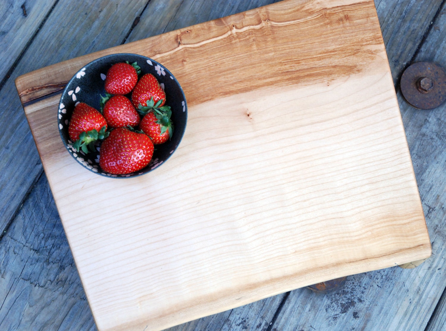 SALE -- Oregon Maple Waterfall Cutting Board No.090 XL