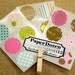 Dollar Sale- Mini Scallop Stickers (Daisy Dear Collection Collection) 1 1/2 Dozen