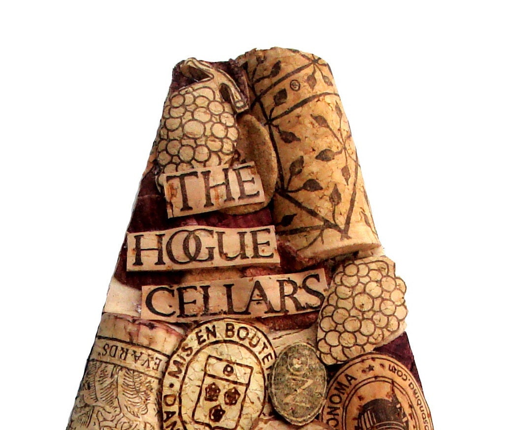 Customized Handmade Vintage Wine Cork Letter - Large Size - We Have EVERY Letter