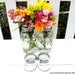 Mason Jar Flower Frog Lids - Set of 6 - Upcycled DIY Flower Arrangers or Potpourri Lids
