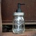 DIY Antiqued Bronze Mason Jar Soap or Lotion Dispenser Pump Lid