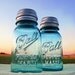 Mason Jar Solar Light Lantern LIDS - Set of 2 - High Quality