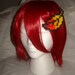 8bit leaf video game autumn perler barrette retro hipster fall leaves
