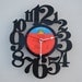 Vinyl Record Album Wall Clock (artist is Carlos Montoya)