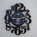 Vinyl Record Album Wall Clock (artist is Rush)