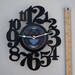 Vinyl Record Album Wall Clock (artist is Rush)