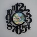 Vinyl Record Album Wall Clock (artist is Van Morrison)
