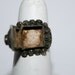 Egyptian Poison Ring Sterling Silver