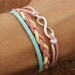 Bracelet-infinity bracelet, karma bracelet, gift for girlfriend, girlfriend gift bracelet