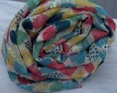 sheer polyester fabric 2 yards-SD04
