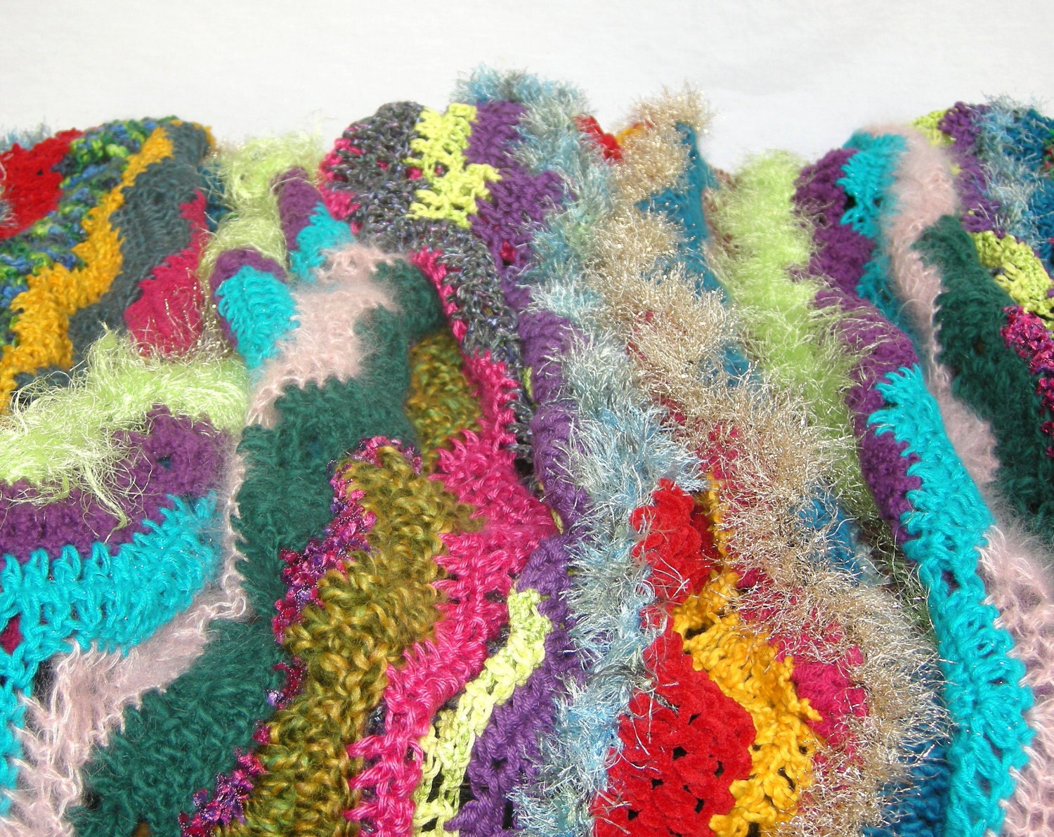 Custom Chaos Ripple Afghan