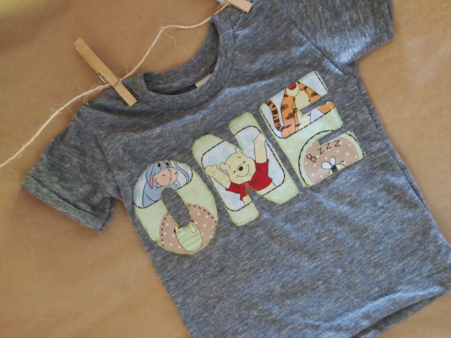 Children's Birthday Shirt Winnie the Pooh Organic Blend Tee