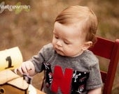 Pirate Birthday Shirt Boys Tee Organic Blend Burnout Tee