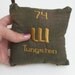 Tungsten Chemistry Periodic Table of Elements Pillow