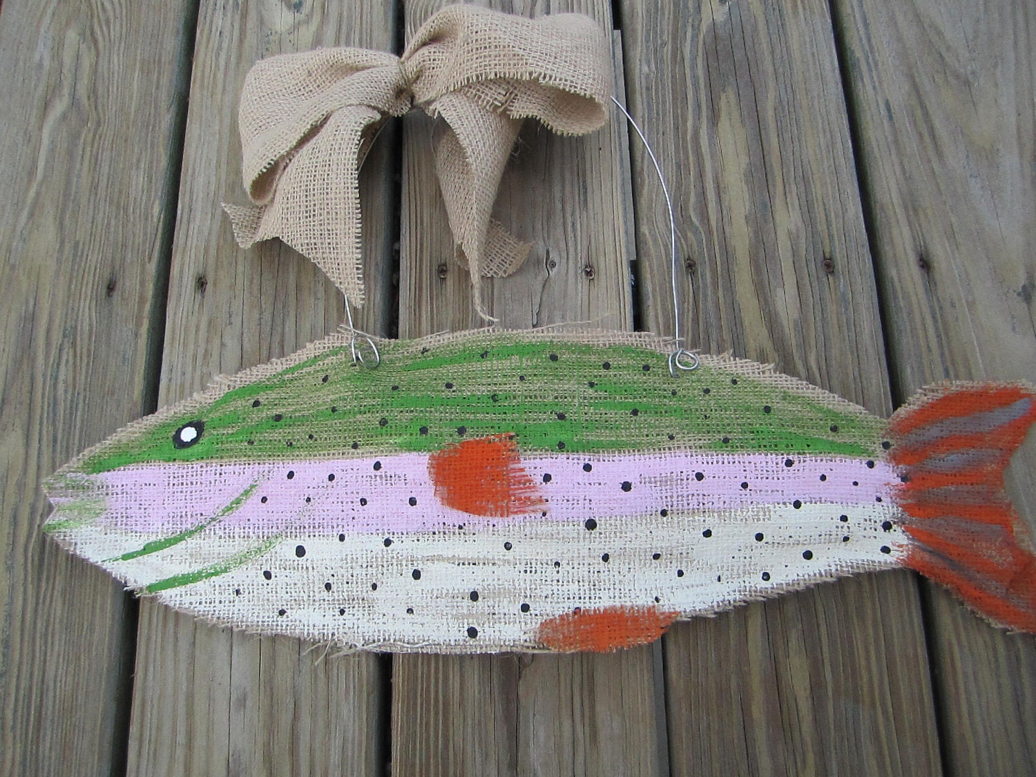 Burlap Fish