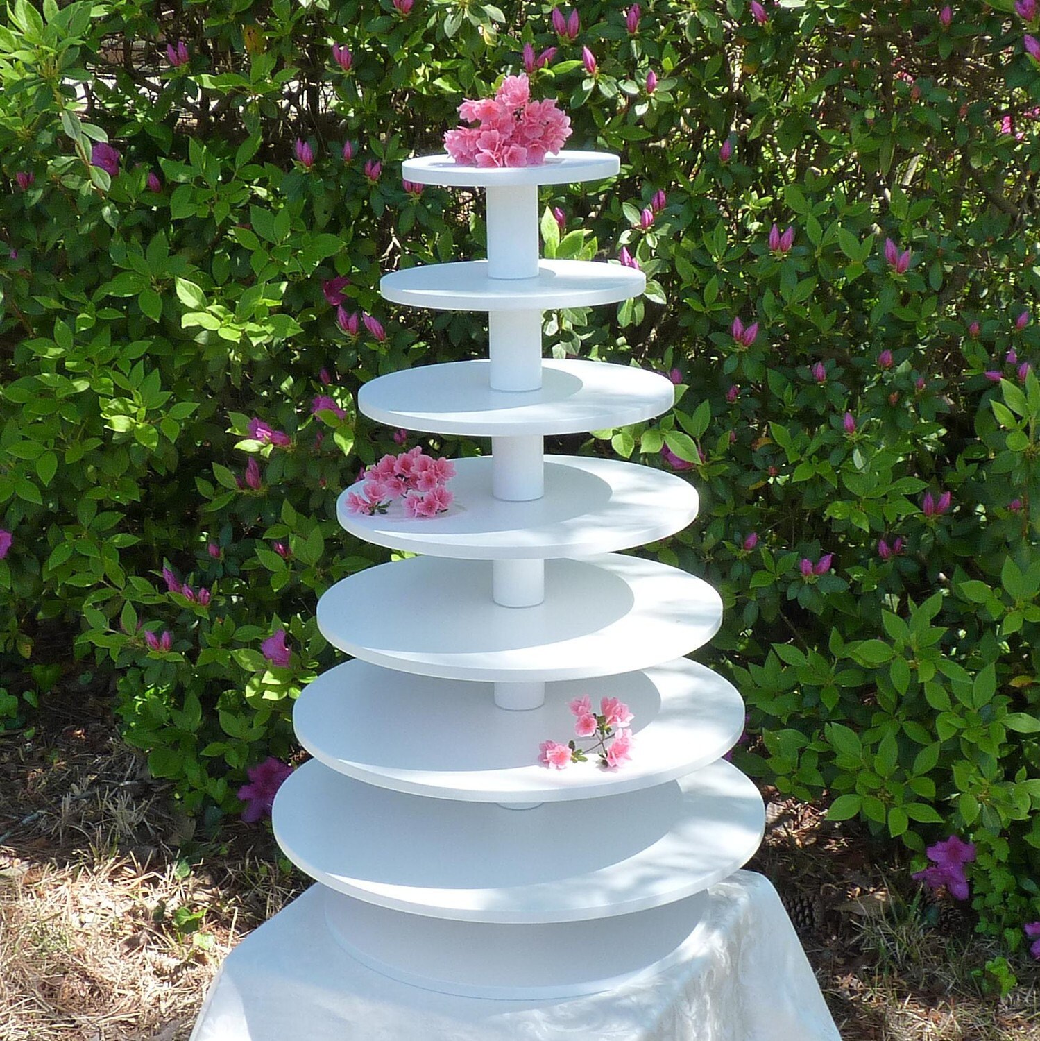 Combination Cupcake Stand 9 Tier Round Makes 3 to 9 Tiers Il_570xn