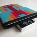 Pendleton iPad sleeve cover case - colorful turquoise Native American print - simple wool ipad sleeve