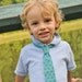 Polka Dot Tie for Boys ( green , teal , pink , gray )