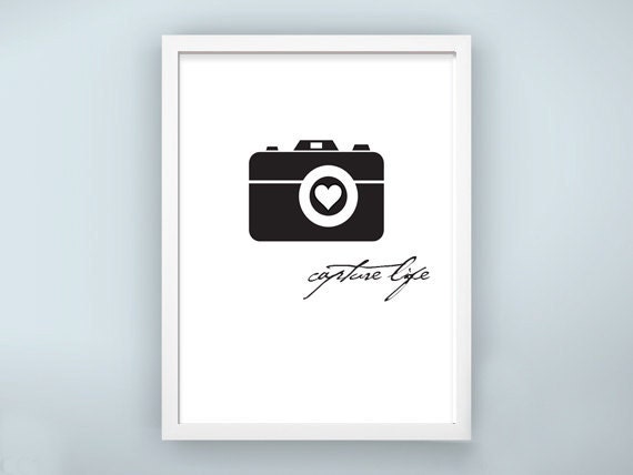 Capture Life- Photography Lover - Print/ Wall Art/ Decor/ Gift  Buy 2 Get 1 FREE