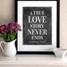 Anniversary Gift/Personalized Anniversary Gift(A True Love Story Never Ends )Wedding Gift Print-Personalize with names and date