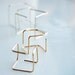 Geometry CUBE...Gold filled Earrings