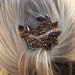 Vintage Topaz Hair Comb- Bridal or Prom