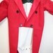 Circus Ringmaster Tuxedo Jacket with Tails - Fully Lined in Satin - Birthday, Wedding, Photo Prop, Circus Ringmaster, Christmas, New Year's