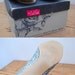 Vintage Shoes - Mod Silver Glitter Heels Pumps Size 10