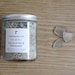 Eucalyptus and Spearmint Bath Salts. Dead Sea Salt with Essential Oils, 8 oz. Jar 100% Natural